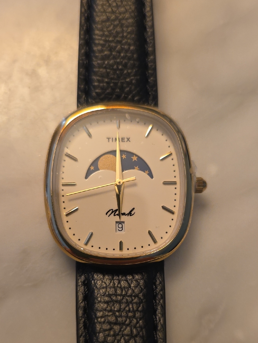 Timex x Noah Men’s Moonphase Watch Gold Plated (NEW & UNWORN)